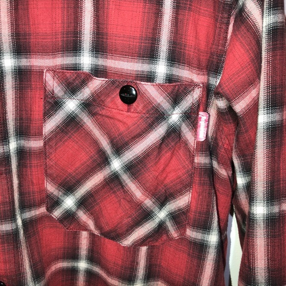 NEIGHBORHOOD woven plaid button up size L - Picture 6 of 8